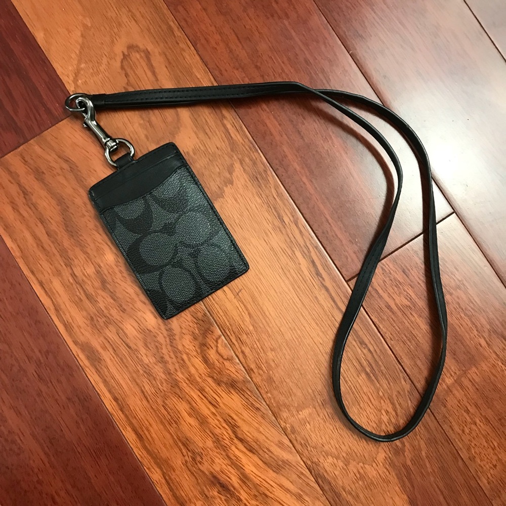 Coach lanyard